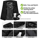 Жилетка чоловіча з usb підігрівом Зимовий Жилет з usb підігрівом Зігрівальний жилет із підігрівом трьома режимами нагрівання, фото 2