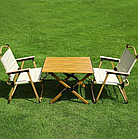 Кемпінговий набір KERMIT 2+1 - стіл 60см + 2 крісла, фото 2