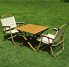 Кемпінговий набір KERMIT 2+1 - стіл 60см + 2 крісла, фото 3