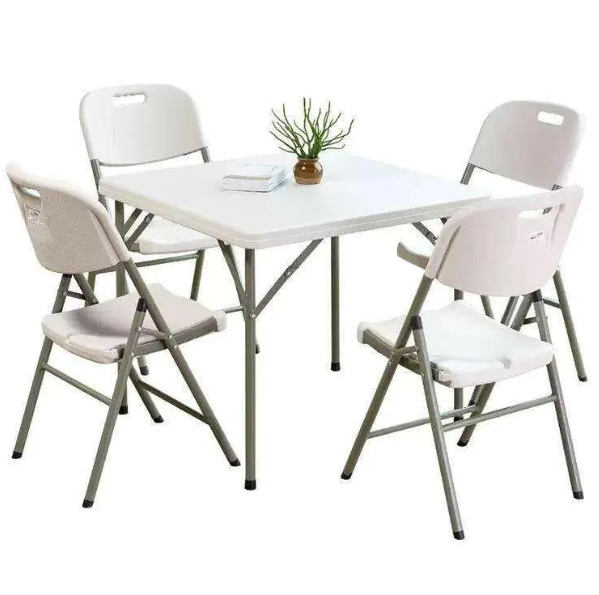 Набір садових меблів SpringFun - стіл складний 180см + 4 стільці Комплект для пікніка, фото 1
