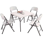 Набір садових меблів SpringFun - стіл складний 180см + 4 стільці Комплект для пікніка, фото 2