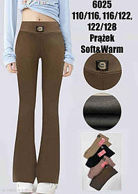 Штани утеплені для дівчаток оптом, 110/116-122/128 рр., арт. 6025