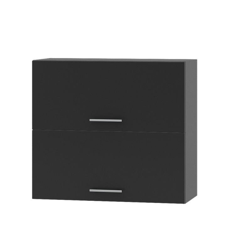 Кухонний модуль Оптіма Верх В14-800 Антрацит/Антрацит 800х296х720 мм (DTM-072262), фото 1