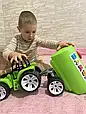 Іграшковий трактор BAMS + бочка з причіпом 007/13 Bamsic Бамсік, фото 4