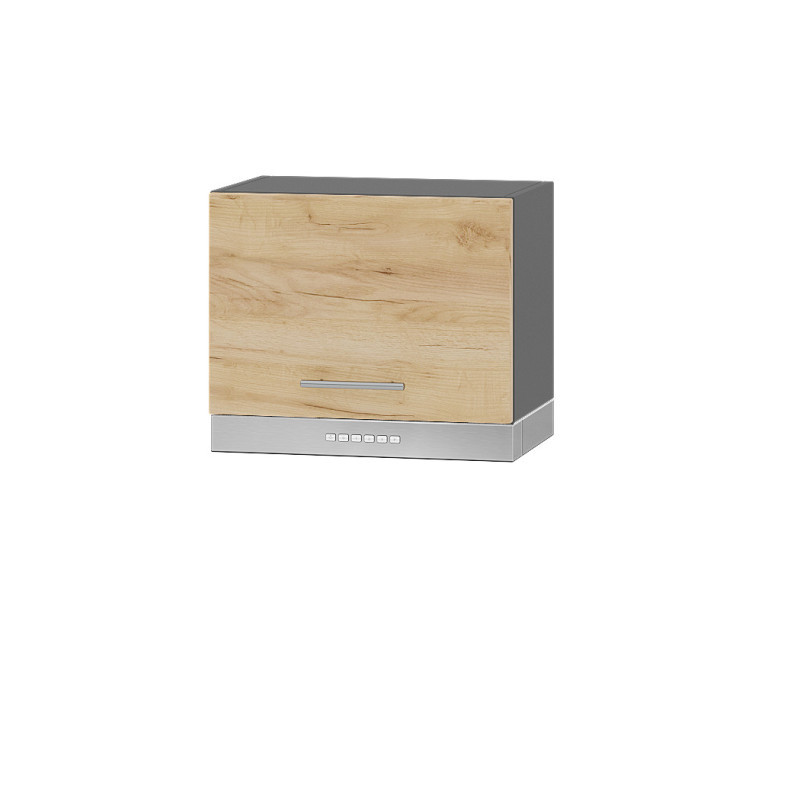 Кухонний модуль під витяжку Оптіма Верх В15-500 Антрацит/Дуб Крафт Золотий 500х296х360 мм (DTM-072371), фото 1