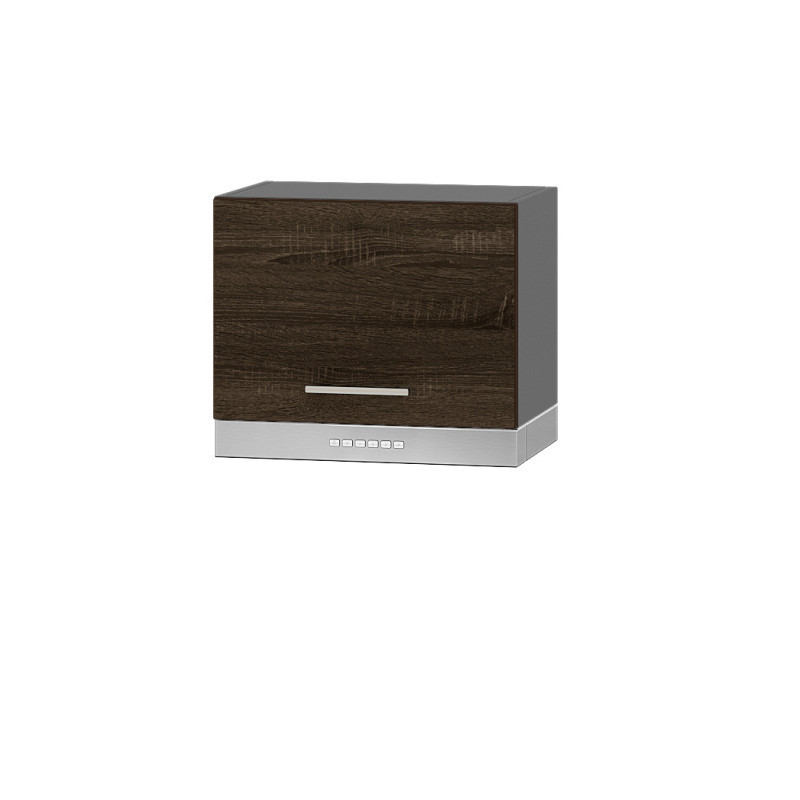 Кухонний модуль під витяжку Оптіма Верх В15-500 Антрацит/Дуб Сонома Трюфель 500х296х360 мм (DTM-072373), фото 1