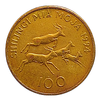 Танзанія 100 шилінгiв, 1994