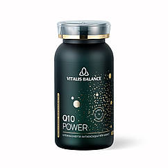 Дієтична добавка Vitalis Balance "Q10 Power" (К'Ю 10 ПАВЕР), Коензим Q10 + Спіруліна, 90 капсул