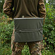 Килимок п'ятиточка для сидіння хакі трьохсекційний Kiborg П-3 Оксфорд, фото 8