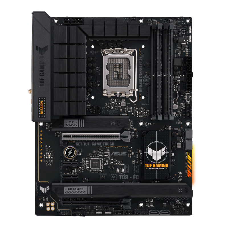Материнська плата ASUS TUF GAMING B760-PLUS WIFI D4 (s1700, Intel B760, PCI-Ex16), фото 1