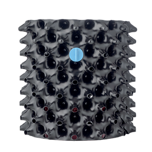 Пластиковий горщик круглий  Air-Pot 7 5л, фото 1