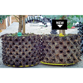 Пластиковий горщик круглий  Air-Pot 7 5л, фото 3