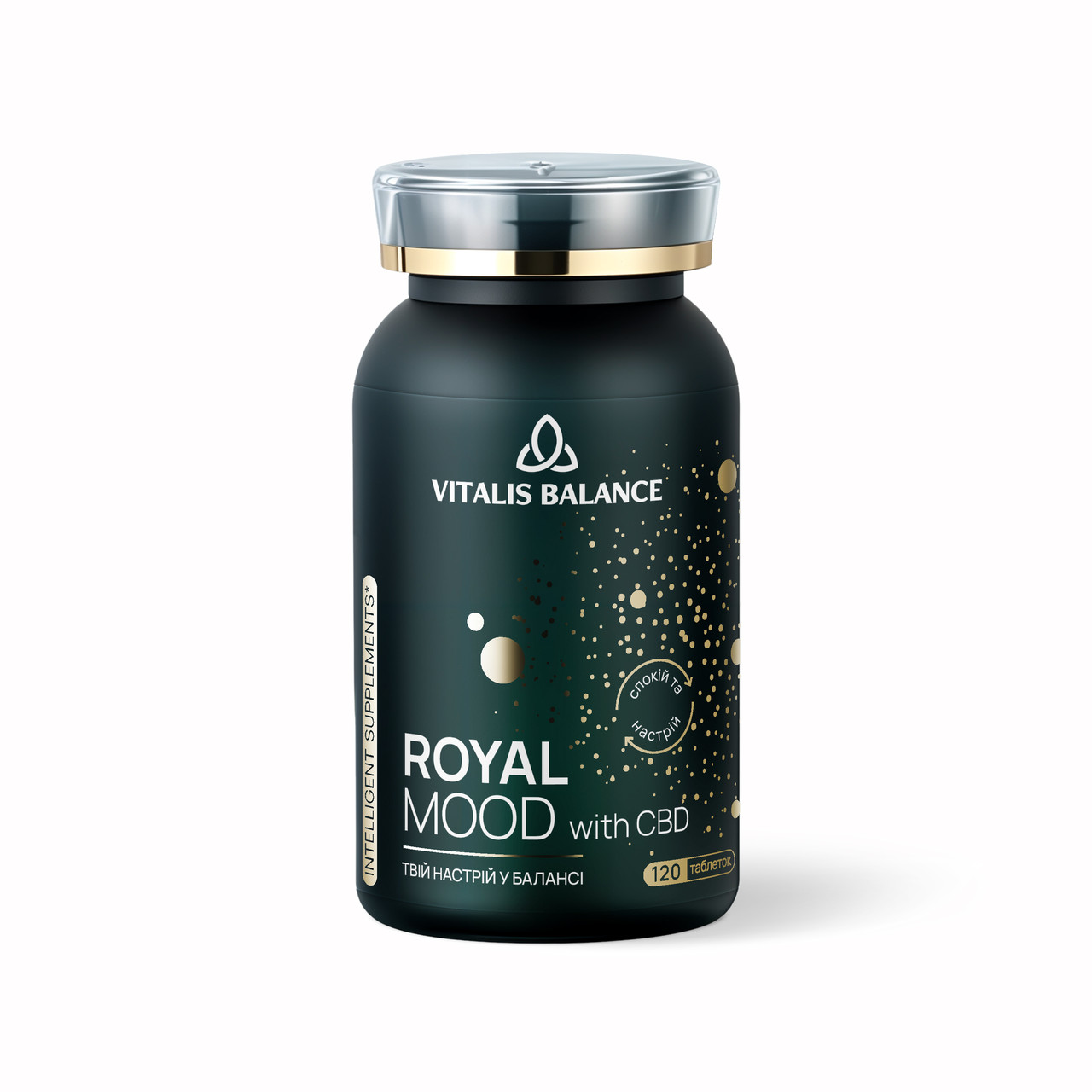 Дієтична добавка Vitalis Balance "Royal Mood" (РОЯЛ МУД), формула настрою, 120 таблеток, фото 1