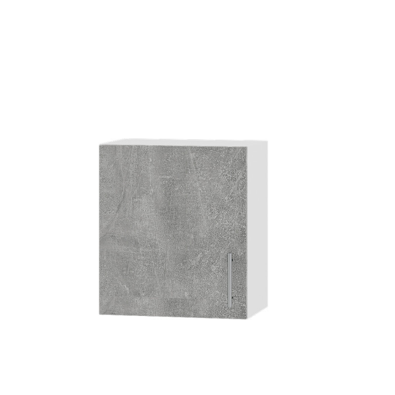 Кухонний модуль Оптіма Верх В20-500 Білий/Бетон 500х296х560 мм (DTM-072539), фото 1