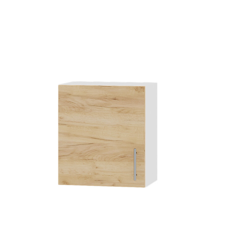 Кухонний модуль Оптіма Верх В20-500 Білий/Дуб Крафт Золотий 500х296х560 мм (DTM-072541), фото 1