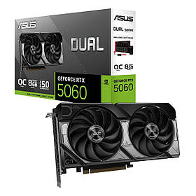 Відеокарта ASUS GeForce RTX5060 DUAL O8G (90YV0N12-M0NA00)