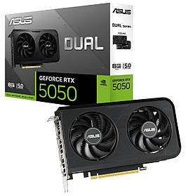 Відеокарта ASUS GeForce RTX5050 DUAL O8G (90YV0N72-M0AA00)