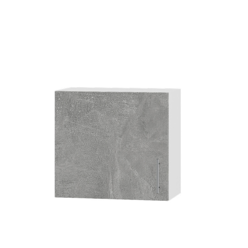 Кухонний модуль Оптіма Верх В20-600 Білий/Бетон 600х296х560 мм (DTM-072581), фото 1