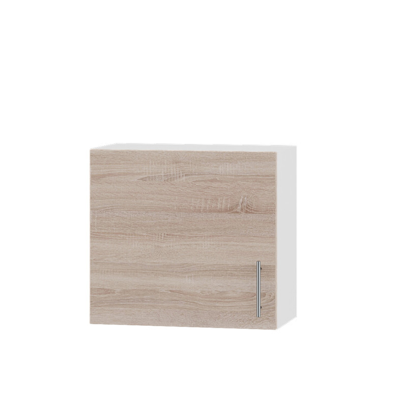 Кухонний модуль Оптіма Верх В20-600 Білий/Дуб Сонома 600х296х560 мм (DTM-072584), фото 1