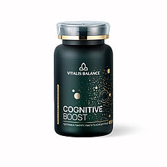 Дієтична добавка Vitalis Balance "Cognitive Boost" (КОГНІТІВ БУСТ), комплекс для фокусу та пам’яті, 120 таблеток