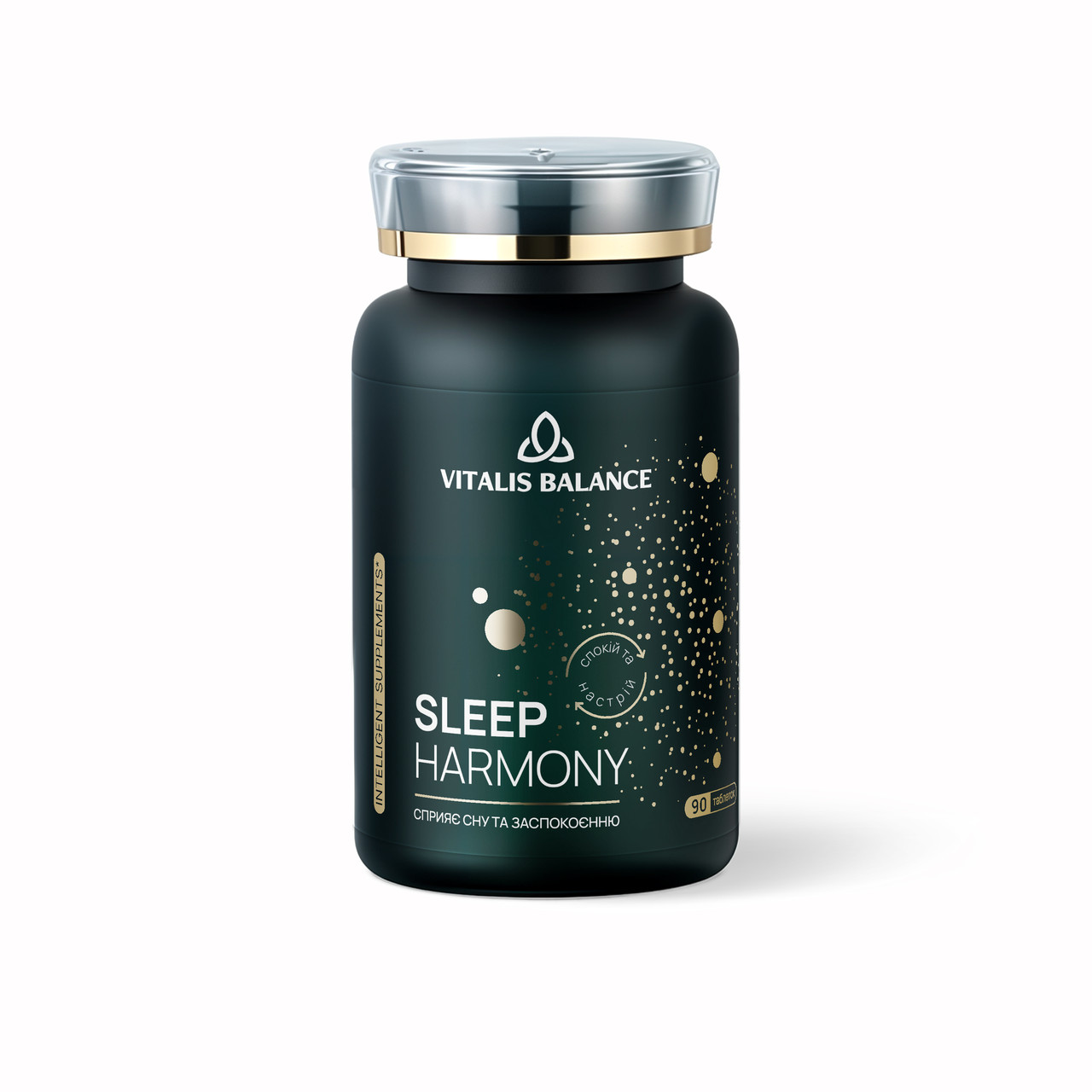 Дієтична добавка Vitalis Balance "Sleep Harmony" (СЛІП ХАРМОНІ), комплекс для сну, 90 таблеток, фото 1