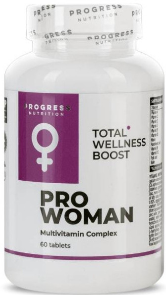 Комплекс вітамінів для жінок Progress Nutrition Pro Woman Multivitamin Complex 60 таб