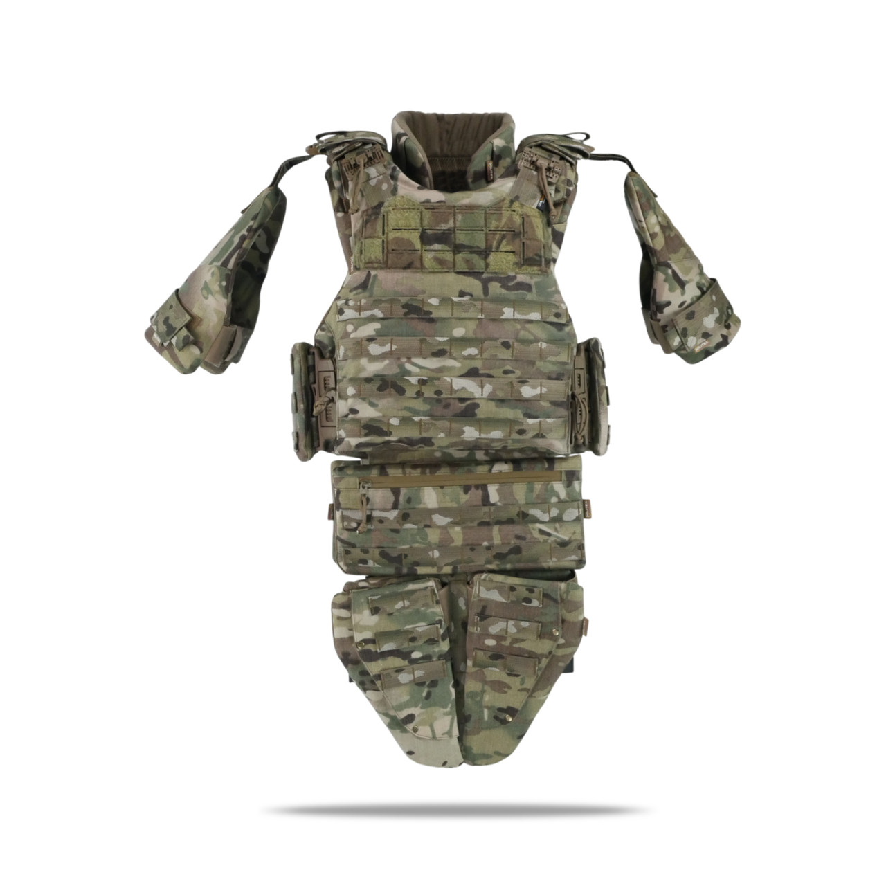 Бронежилет Militex Modular X-1 з балістичним пакетом (2 клас) | Multicam | Cordura USA | Розмір L