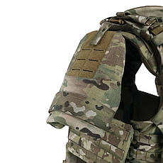 Бронежилет Militex Modular X-1 з балістичним пакетом (2 клас) | Multicam | Cordura USA | Розмір L, фото 3
