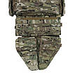 Бронежилет Militex Modular X-1 з балістичним пакетом (2 клас) | Multicam | Cordura USA | Розмір L, фото 6