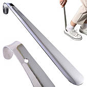 Ложка для взуття металевий гачок довгий великий