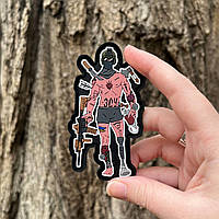 №ПВХ007 Шеврон "ЗСУ ВОЇН"