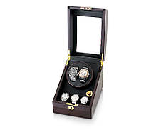 Шкатулка для підзаводу годинників, тайммувер для 2-х годинників Rothenschild 3024EB-F-5, фото 4