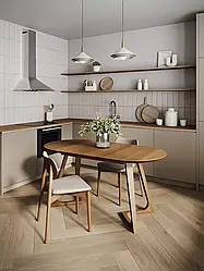 Розсувний овальний стіл "Таті" з масиву ясен