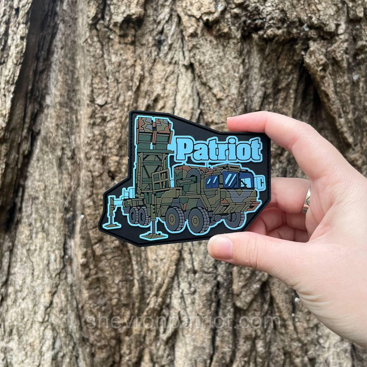 №ПВХ010 Шеврон "PATRIOT", фото 1