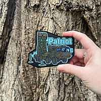 №ПВХ010 Шеврон "PATRIOT"