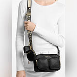 Сумка MICHAEL KORS Jet Set Medium Leather Crossbody Bag with Case for Apple Airpods Pro, фото 7