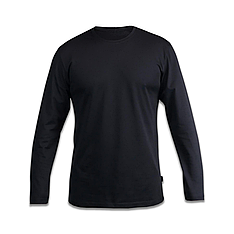 Тактичний чорний лонгслів Militex ARNO