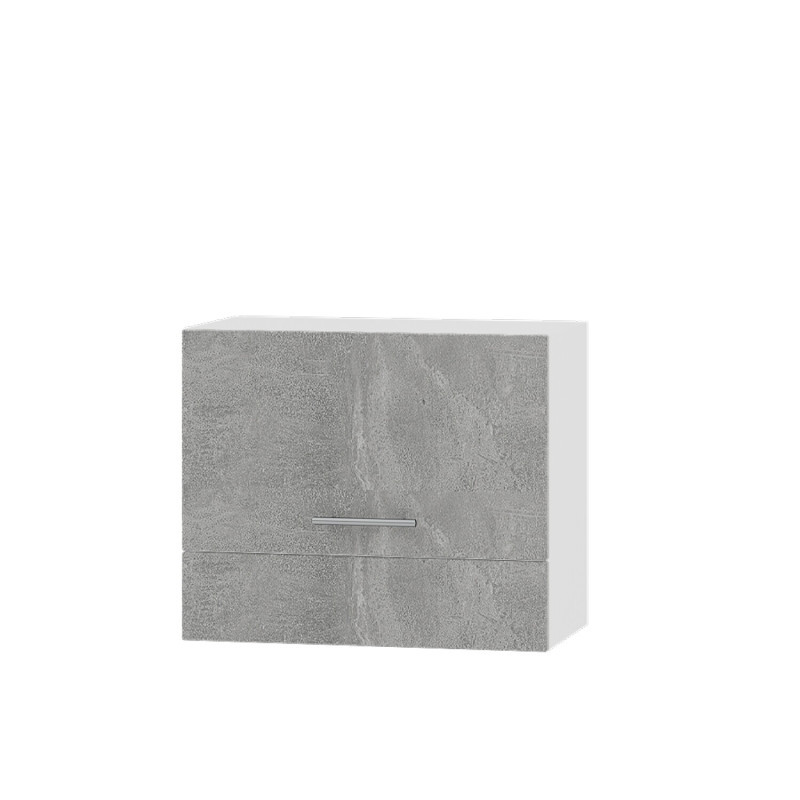 Кухонний модуль Оптіма Верх В11-600 Білий/Бетон 600х296х360 мм (DTM-072118), фото 1