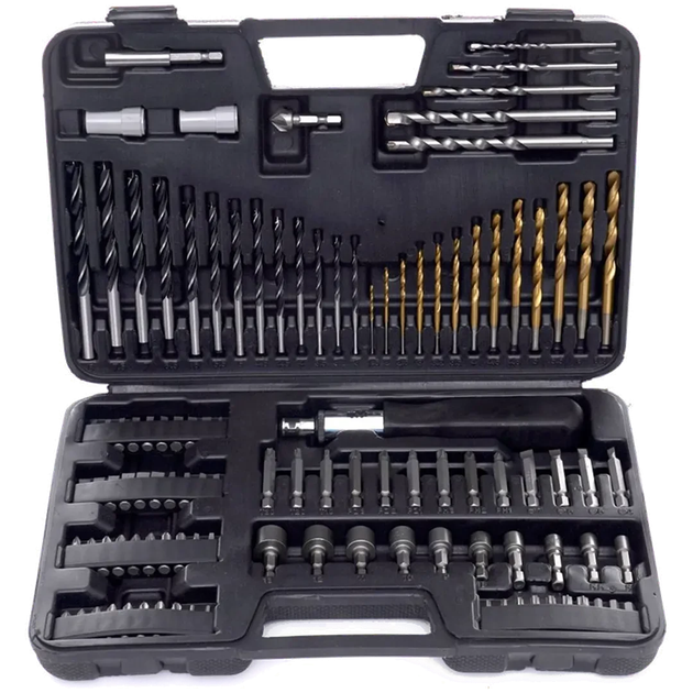 Набір свердл та біт 109 од. Falon-Tech FT18109, фото 1
