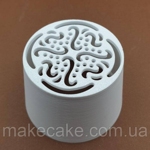 Насадка пластикова для зефіру велика Тюльпан No066 — 5 см, фото 1