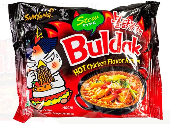 Рамен Buldak Ramen Гострий Курячий Stew Type 145 г