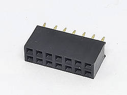 2х7P гніздо штирьове дворядне 14 pin