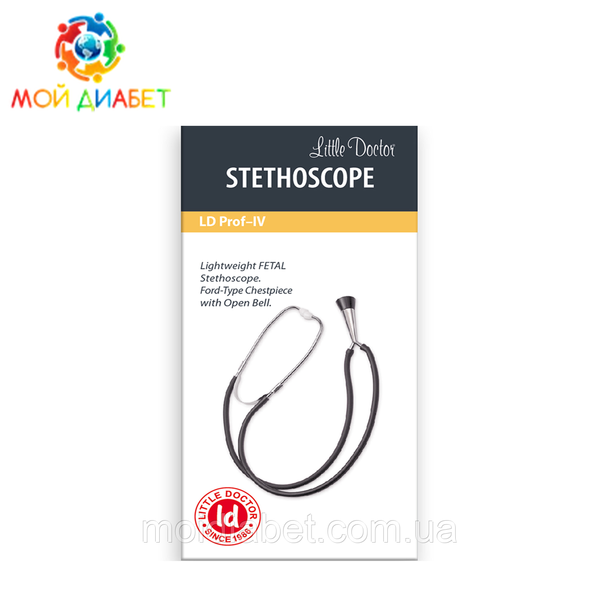 Стетоскоп акушерський Little Doctor (Літл Доктор), LD Prof-4, фото 1