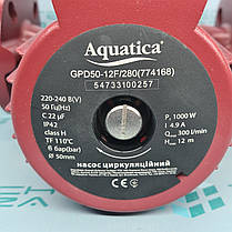Насос циркуляційний фланцевий AQUATICA 1.0 кВт Hmax 12м Qmax 300л/хв DN50 280мм + відповідь фланець(774168), фото 3