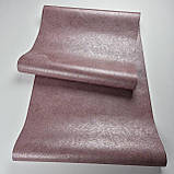 Шпалери вінілові на флізеліні 0.53 × 10.05 м Marburg 56814, світло-бордові — для спальні, вітальні, коридору, фото 2