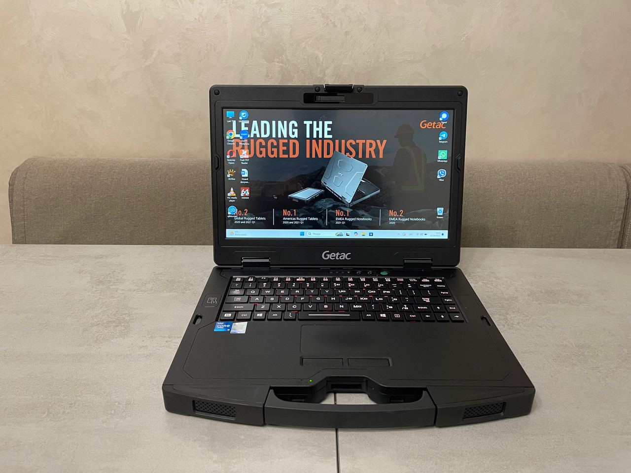 Захищений ноутбук Getac S410 G4, 14" IPS FHD, i5-1147G7, 32GB, 512GB SSD, фото 1