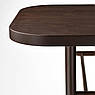 Журнальний столик з полицею IKEA LISTERBY 140x60 см Темно-коричневий / Дерев'яний 905.622.46, фото 3