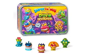 Набір SUPERTHINGS – Діно Руйнівники 5 ексклюзивних ігрових фігурок PSTSD48TIN60