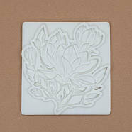 Силіконовий молд Квіти Магнолії 8х8.5 см, фото 2