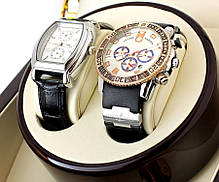 Шкатулка для підзаводу годинників, тайммувер для 2-х годинників Rothenschild 3024EW-F-5, фото 5